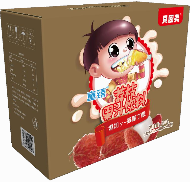 贝因美彩盒 · 立体图