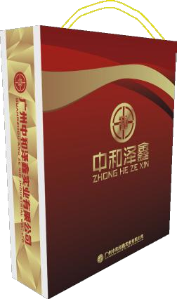 彩印手提袋 · 立体图